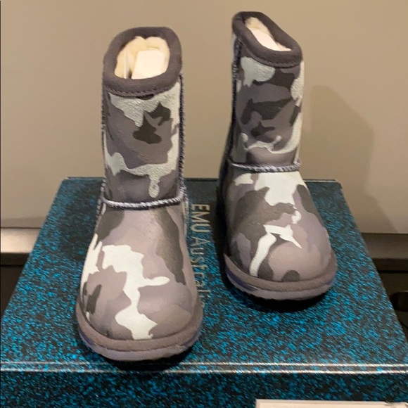 EMU boys camo winter boots - Picture 4 of 5